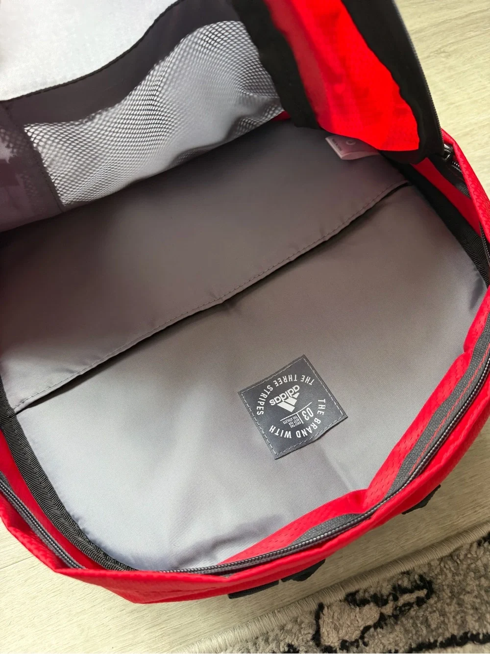 NWT Adidas Unisex Excel 4 Backpack Red/Bk